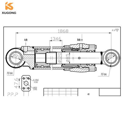 Κίνα PC200-8MO BOOM CYLINDER ASSY προς πώληση