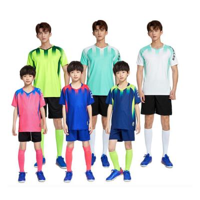 China Hot Sales Custom Soccer Wear Uniform Sets Sublimation Team Soccer Jersey Set For Men for sale