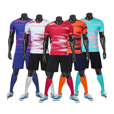 China Premium Quality Quick Dry Wear Team Sublimation Football Soccer Jersey Sports Uniform Suit Sets for sale