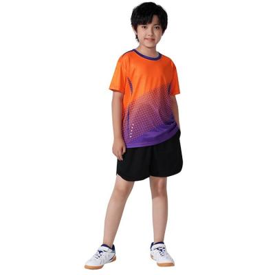 China Custom Kid Fashion Competition Suit Tennis Apparel Badminton Wear Volleyball Uniform for sale