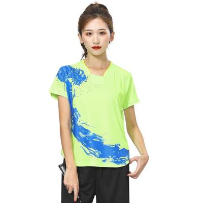 China Child size quality quality price sportswear cheap badminton ping pong uniforms comfortable training clothes for sale