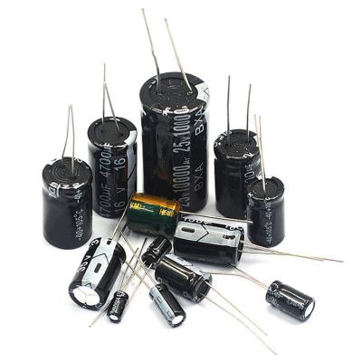 China Zhida Shunfa 35V 100uf Standard DIP Volume 6*12mm Aluminum Electrolytic Capacitor for sale