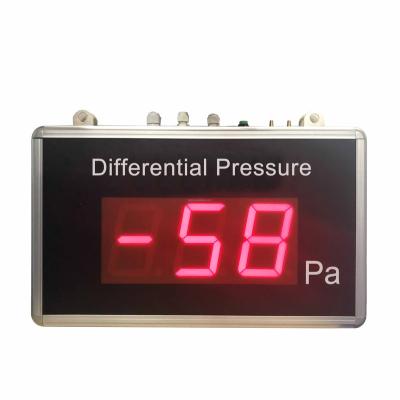 China Large LED clean room pressure difference display for sale