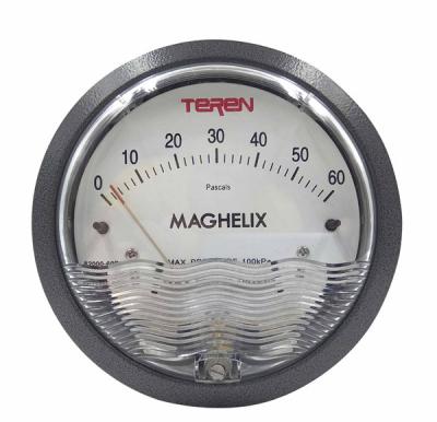 China Mechanical Pressure Differential Gauge MAGHELIX MAHEGAGE 101.5mm Diameter Dial Face for sale