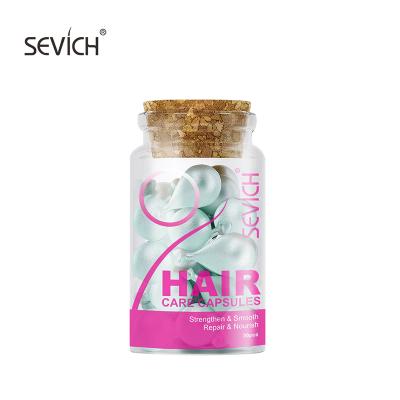 China Hair-Repairing Professional Vegan Moisturizing Vitamins E Deep Hair Serum Capsule For Hair for sale