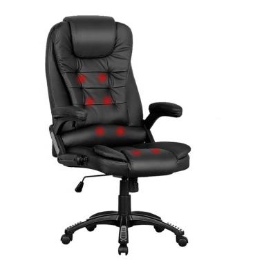 China (Size)2022 Aftermarket Office Furniture Adjustable Leather High Chairs 8 Point Massage Chair Computer Desk Chairs For Home for sale