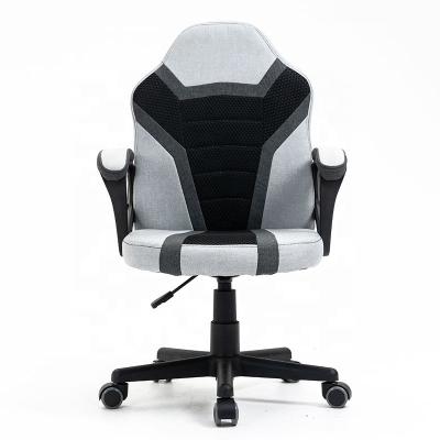 China 2022 Safety Comfortable Baby Chair Gray Office Chair Conference Room Kids Swivel Chairs Backrest Chair Small For Silla Gamer Home Chair for sale