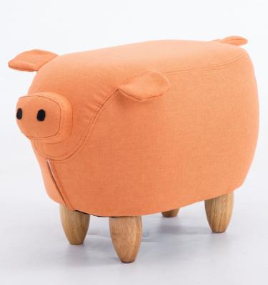 China Supply Convertible Wholesale Customized Material Colors Cheap Price Custom Stool Animal Shaped Chair Pig Stool For Kids And Children for sale