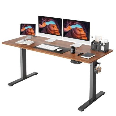 China Height Adjustable Ergonomic Adjustable Table Home Office Electric Lift (Height) System with 3 Preset Buttons Control Standing Desk for sale