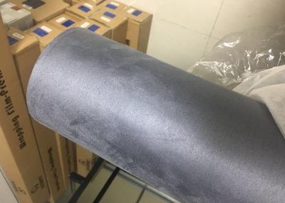 China Abrigo interior del panel del coche del OEM, fabirc interior automotriz de Grey Suede de la película en venta