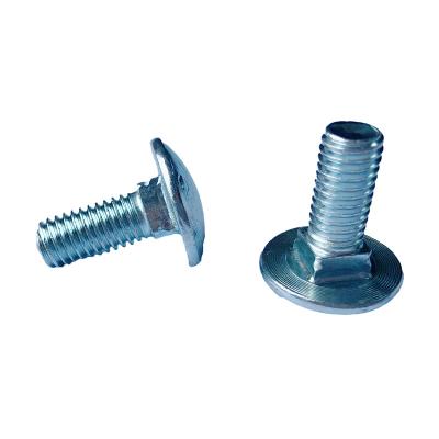 China Custom Galvanized Stainless Steel Carbon Steel Round Head Carriage Bolt for sale