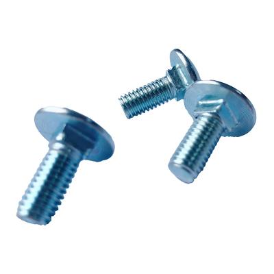 China Stainless Steel Carriage Bolt Mushroom Head Round Neck DIN 603 Full Head Square Wire Galvanized Carriage Bolt for sale