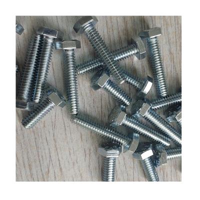 China Factory Direct Sales Stainless Steel Customized Slotted Hex Head Flange Bolts Zinc Hex Bolts for sale