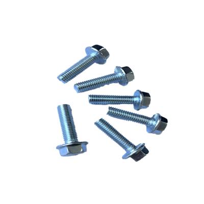 China Wholesale Fastener Stainless Steel Double Hex Flange Bolt Stainless Steel Anchor Bolt Hex Bolt for sale