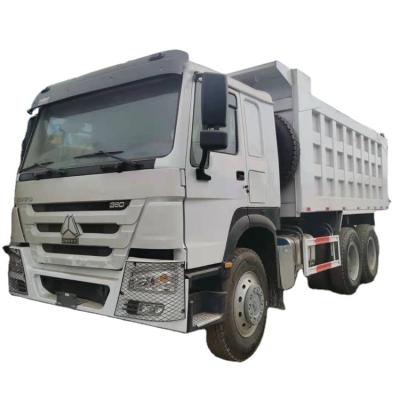 China Good Cloth Condition Used 371--450hp 6x4 Sinotruck Howo Diesel Dump Truck For Sale for sale