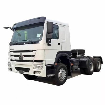 China Fabric Factory Price Used Sinotruk Howo 6x4 371-420hp Tractor Truck Head Unit for sale