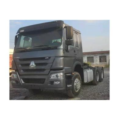 China Cloth Sinotruk 6x4 Howo Second Hand Tractor Truck Semi Trailer Tractor Head for sale