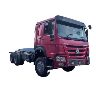 China Cheap SINOTRUK HOWO 6x4 10 wheel fabric sale used tractor head and trailer diesel engine tractor head for sale