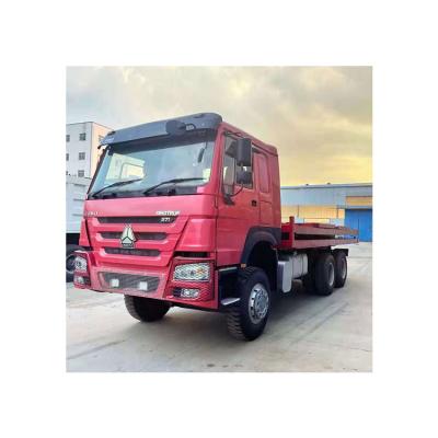 China Cloth New Arrival Product Sinotruk Howo 371--450hp Timber Car 6x4 Flatbed Truck for sale