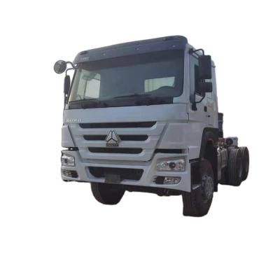 China Cloth Second Hand Price Sinotruck Howo 371 Engine 420hp 6X4 Used Tractor Truck Head for sale