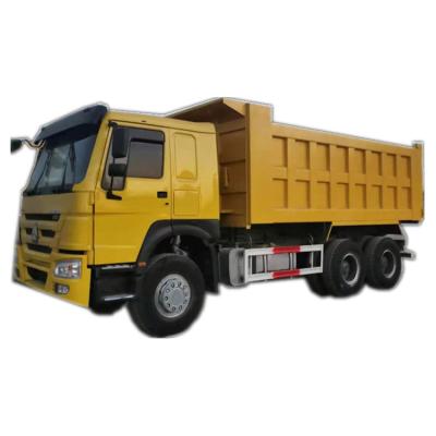 China Sinotruk Howo fabric 30 tons 10 wheel dump truck volume capacity 6X4 dump truck body loading diesel engine number for sale