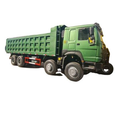 China Cloth Used HOWO 8x4 371 HOWO Truck Price China 305070t Tip 12 Wheel Used Dump Truck for sale