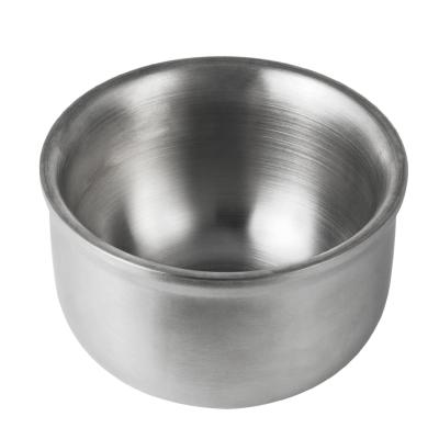 China High Quality Heavy Duty Stainless Steel Foam Stainless Steel Shaving Bowl For Shaving Cream Soap for sale