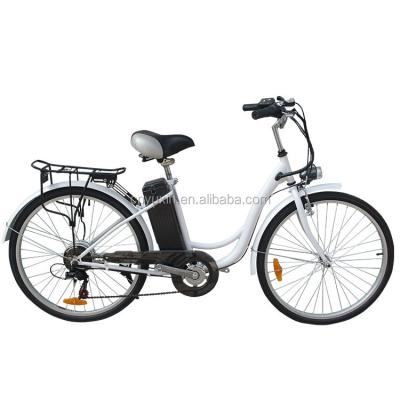 China Lithium battery steel cheap city e-bike 250W36V electric bike CE/EN15194 YXEB-8602 for sale