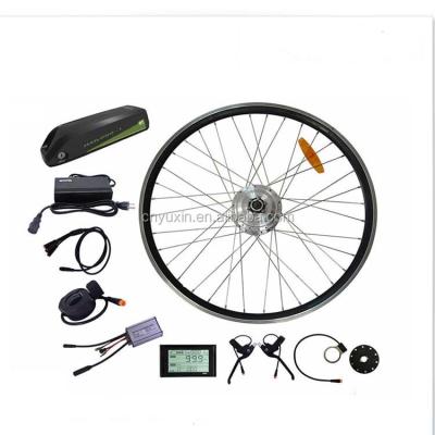 China cheap electric bicycle parts 36v 250w rear wheel kit for electric bike 26