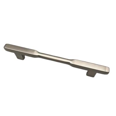 China Modern Handle Furniture Cabinet Pull Handles Drawer Pulls Square Brushed Nickel Kitchen Cupboard Handles for sale