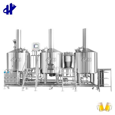 China Restaurants 800L 1000L 1500L 2000L Whole Set Brewery Beer Brewing Equipment Stainless Steel Combo Turnkey Project for sale