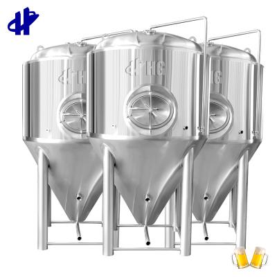 China Professional 2000l 3000l Premium Beer Cylinder Conical Design Hotels Hotels Ferment Tank for sale