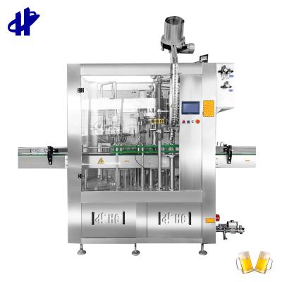 China Beverage 6 Heads Semi-automatic Beer Bottle Filling Box Bottling &capping Filling Machine for sale