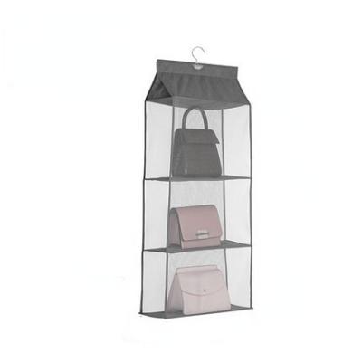 China CLASSIC Fashion Three-Dimensional Storage Bags Multi-Layer Fabric Bag Handbag Dustproof Hanging Organizer for sale