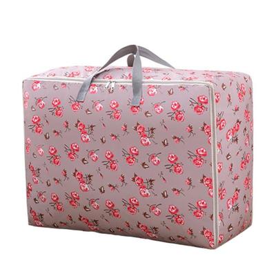 China Modern Factory Portable Tissue Storage Boxes Bins Clothes Stitch Storage Bag Oversized Quilt Moving Dustproof Bag for sale