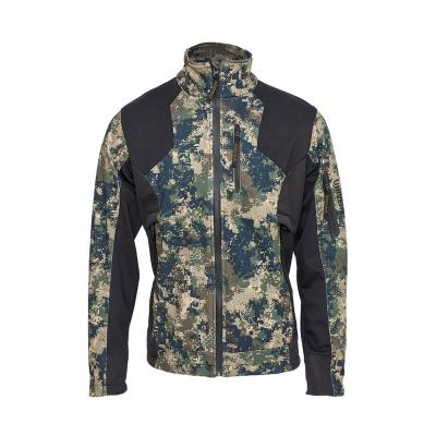 China 100% Camouflage Hunting Jacket Polyester Clothes Waterproof Breathable Outdoor Men's Jacket Full Zipper Men's Jackets For Men for sale