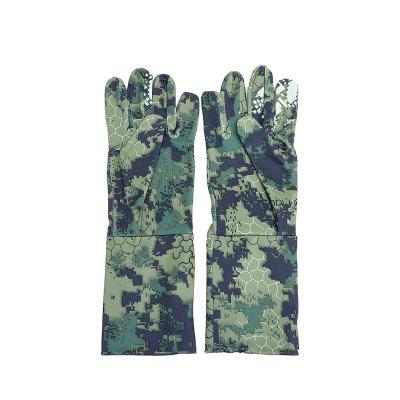 China Wholesale Outdoor Hunting Gloves Camouflage Tactical Touch Screen Anti Slip Quick Dry Finish Hand Protection for sale