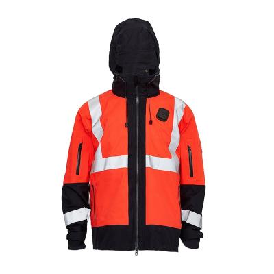 China Cheap Uniform Custom Work Jacket Police Uniform Jacket Windproof Waterproof Winter Raincoat for sale