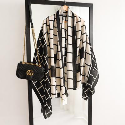 China Fashion To Keep Good Quality Cotton Viscous Scarf Hot Exported Brand Long Printed Scarf Multi Style Designer Scarf for sale