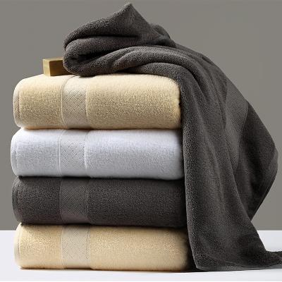 China Sustainable White Cotton 100% Luxury Hotel 5 Star Bath Towel Sets /Hand Towels/Face Towel/Handuk for sale