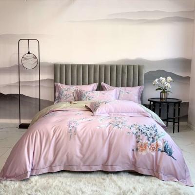 China Wholesale Nondisposable High Grade Polycotton Customized Luxury 3d Printing Duvet Cover Wedding Bedding Set for sale