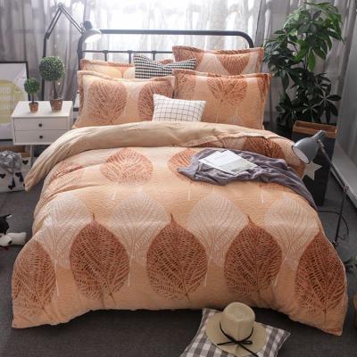 China Shaggy Feather Duvet Cover Set Luxury Plush Bedding Sets Super Fluffy Winter Nondisposable Double Warm 4 Ultra Soft 7 Piece Wedding Sets for sale