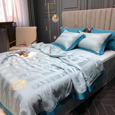 China 2022 New Design High Quality Bed Quilt Best Nondisposable Sets Twin King Queen Size Duvet Cover Pillowcase Tencel Bedding Full Sheet Duvet for sale