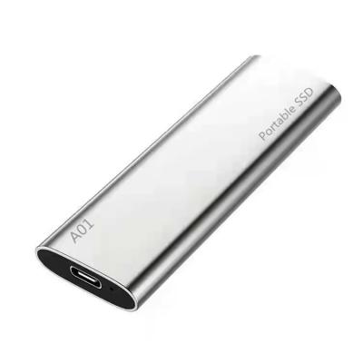 China SSD Mini Newest 512GB/1TB/2TB/3TB/4TB Portable SSD. External USB 3.1 Type-c SATAIIl Hard Drive. Metal Material Solid State Drive for sale