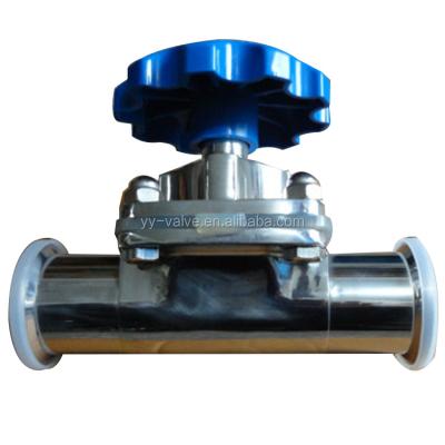 China PHARMA China Stainless Steel Flange 316L Sanitary Diaphragm Valve (ISO, CE Certificate) for sale