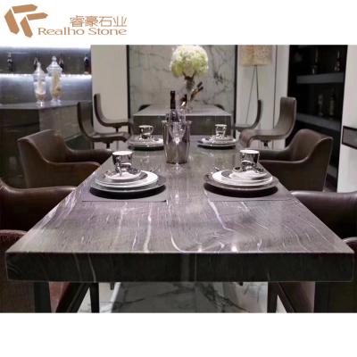 China Top Quality Modern Designs Marble Dining Table Top For Sale for sale