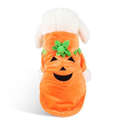 China Stocked Orange Christmas Quality Velboa Snap Fastener Design Dog Clothes for sale