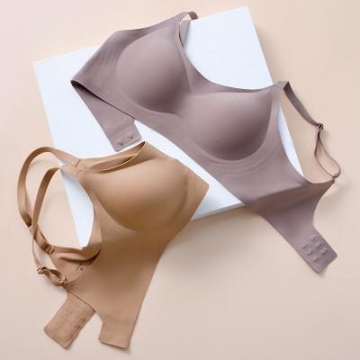 China QUICK DRY Bra Set Lift Up Maternity Nursing Bra Pregnant Women Clothing Wbreastfeeding Wireless Superior Seamless Bras for sale