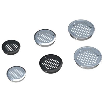 China Modern External Breathable Grill Cover Small Decorative Louvre Vent Covers Wall Stainless Steel for sale