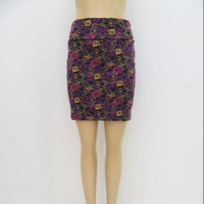 China New Fashion Style Print Viable High Quality Women Dresses Short Skirts for sale